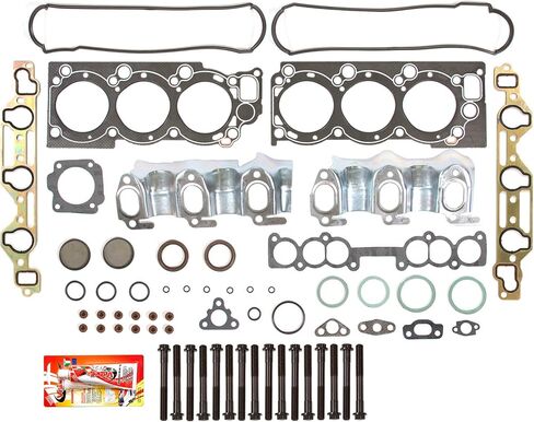 متوافق مع 88-95 تويوتا بيك اب 4 رانر T-100 3.0 SOHC 3VZE مجموعة حشية الرأس ومسامير الرأس in Kuwait