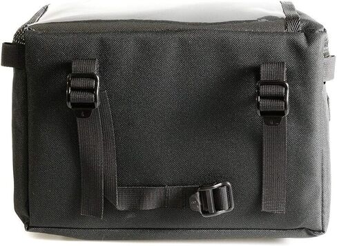 حقيبة مقود الدراجة من Vincita أساسية مع غطاء مطر مقاوم للماء - تثبيت الحزام، حقيبة الخريطة - حقيبة أمامية للدراجة قابلة للطي، دراجة الطريق، دراجة جبلية - حقيبة مقود الدراجة ملحقات الدراجة in Kuwait