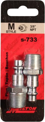 ميلتون S-733 3/8" MNPT M Style Plug - عبوة من 2 in Kuwait