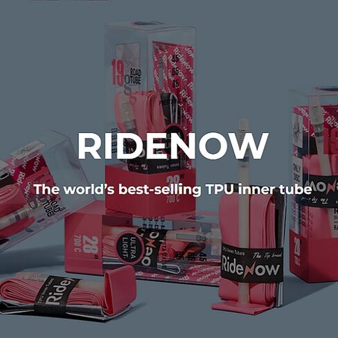 RIDENOW 4 عبوات من الأنبوب الداخلي المصنوع من مادة TPU 700C x 18-32C / 32-47C (ALLRoad & Gravel) / 650B / 650C / 520، صمام بريستا، خفيف الوزن 36 جم in Saudi Arabia
