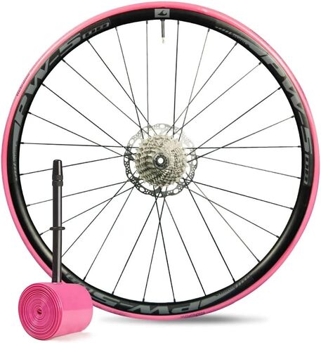 RIDENOW 4 عبوات من الأنبوب الداخلي المصنوع من مادة TPU 700C x 18-32C / 32-47C (ALLRoad & Gravel) / 650B / 650C / 520، صمام بريستا، خفيف الوزن 36 جم in Saudi Arabia
