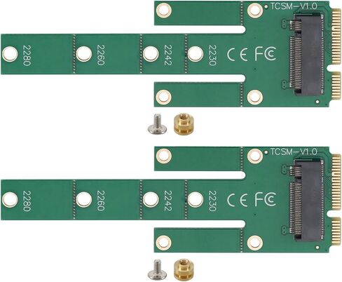 خلق فكرة 2 قطعة mSATA إلى M.2 NGFF SSD بطاقة محول Mini SATA 3.0 إلى M.2 NGFF B مفتاح SSD القرص الصلب محول المجلس مرفقات لأجهزة الكمبيوتر المحمول سطح المكتب in Saudi Arabia