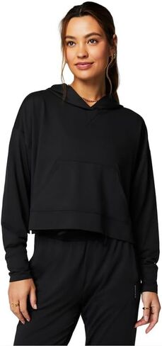 Fabletics Women's Cloud Jersey Hoodie, Buttery Soft, Recycled Fabric, Breathable, Moisture-Wicking in Kuwait