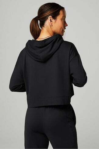 Fabletics Women's Cloud Jersey Hoodie, Buttery Soft, Recycled Fabric, Breathable, Moisture-Wicking in Kuwait