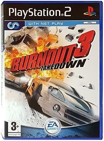 لعبة Burnout 3 Takedown - بلاي ستيشن 2 (متجددة) in Saudi Arabia