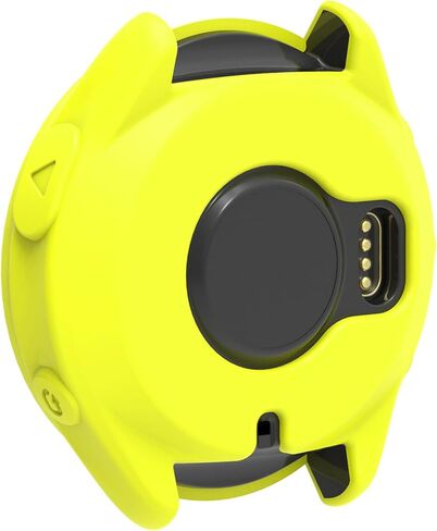 3 عبوات من حافظات الساعات المخصصة لـ Garmin Forerunner 965 حافظة واقية من السيليكون ملحقات الساعة الذكية (أسود + أبيض + أصفر) in Kuwait