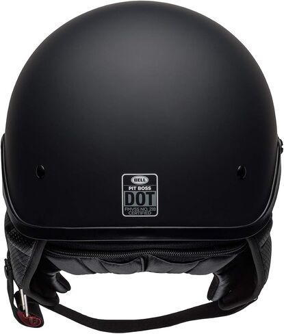 Bell Pit Boss Open-Face Motorcycle Helmet (Solid Matte Black, XXX-Large) in Saudi Arabia