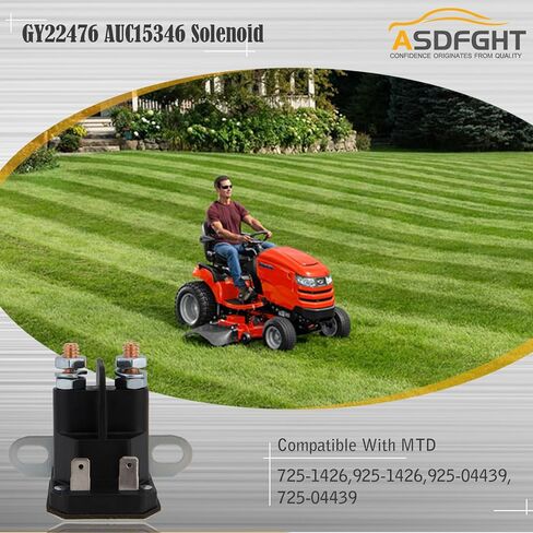 GY22476 AUC15346 توافق الملف اللولبي المبتدئ 12 فولت مع جرارات العشب Cub Cadet & MTD - رقم الجزء 816-1211-211-16، AM138068، 725-04439 in Kuwait