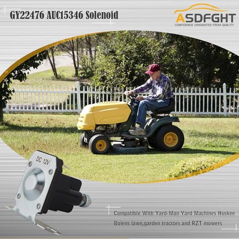 GY22476 AUC15346 توافق الملف اللولبي المبتدئ 12 فولت مع جرارات العشب Cub Cadet & MTD - رقم الجزء 816-1211-211-16، AM138068، 725-04439 in Kuwait