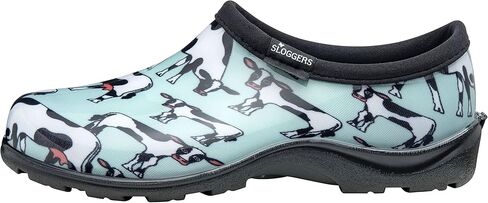 حذاء Sloggers نسائي مقاوم للماء للمطر والحديقة مع نعل داخلي مريح، Cow-abella Mint، مقاس 6، طراز 5117CWM06 in Kuwait