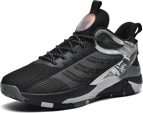 CJSPORX Men's Basketball Shoes Breathable Non-Slip Sneakers Fashionable Sports in Saudi Arabia
