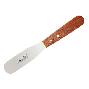 ARTMAN INSTRUMENTS Dental Lab Spatula - 8" 11R Straight - Stainless Steel Plaster & Alginate Mixing Tools with Wooden Handle for Dental Labs in Kuwait