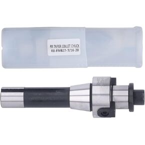 R8 Shank Shell Mill Arbor Adapter Holder, Molybdenum Steel Milling Arbor Adapter with High Hardness and Double Side Clip Key for CNC Milling Machines in Kuwait