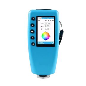 مقياس الألوان الرقمي المحمول WR10QC مقاس 4 مم، جهاز اختبار الفرق في تحليل الألوان في المختبر للطلاء والبلاستيك والنسيج ذو الحساسية العالية والخطأ المنخفض in Kuwait