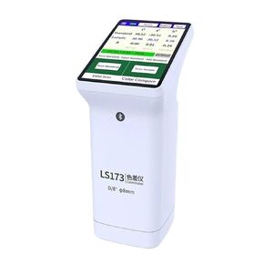 مقياس الألوان المحمول LS173 مع شاشة LCD رقمية لاختبار تحليل الألوان D/8 للطلاء والبلاستيك والمنسوجات حساسية عالية وخطأ منخفض in Kuwait