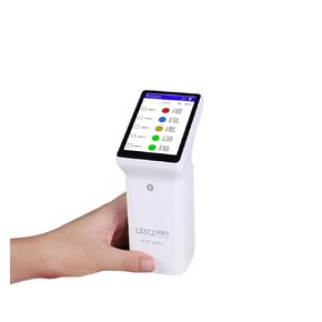 مقياس الألوان المحمول LS372 بشاشة لمس بفتحة 4 مم لاختبار فرق لون ورق الطباعة 400-700 نانومتر حساسية عالية، خطأ منخفض in Kuwait
