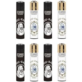 Clipper - كلاسيكي كبير القابل لإعادة الاستخدام - ولخات قابلة لإعادة التعبئة القابلة لإعادة التعبئة الأيقونية حزمة - استبدل البوتان ، فلينت ، وعجلة الشرارة للأضواء غير المحدودة - 8 حزمة - النجوم الوطنية in Kuwait