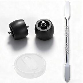 2 Pack Front Caster Wheel Compatible with Shark Robot Replacement for AV/RV/UR/QR Series, Replacement Parts with Disassembly Tool in Kuwait