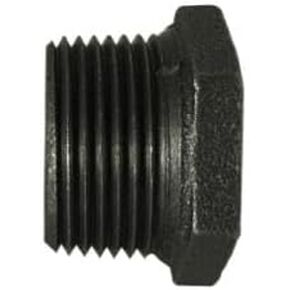 MIDLAND INDUSTRIES 65535 جلبة سداسية مخفض، 2-1/2 بوصة MPT × 2 بوصة FPT، حديد، أسود in Kuwait