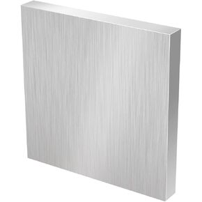 قضيب ألومنيوم 4 بوصة (100 مم) X4 (100 مم) X1/2 بوصة (12 مم) 【1 قطعة】 لوح ألومنيوم صلب 6061 شريط مسطح، CNC، تصنيع دقيق in Kuwait