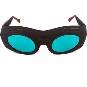 680nm-1100nm 1064nm ND:YAG and 980nm 808nm Infrared IR Laser Protective Goggles Glasses CE OD+7 Glass Lens in Kuwait
