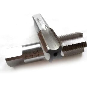 HSS PIPE thread tap G 1/8 1/4 3/8 1/2 3/4 5/8 1" Straight flute Pipe screw taps G1/8 G1/4 G3/8 G1/2 G3/4 G5/8 G1 in Kuwait