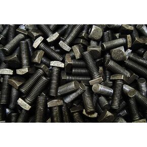 (60) Square Head 1/2-13 x 1-1/2" Bolts Unplated A307 3/4" Sq in Kuwait