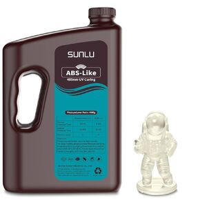 SUNLU Upgraded 2KG ABS Like Resin with Enhanced Strength and Toughness, High Compatibility 3D Printer Resin, 2000G Grey in Kuwait