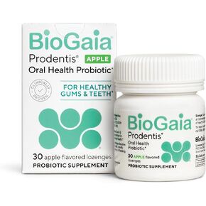 BioGaia Prodentis | Oral Probiotics | Promotes Healthy Gums & Teeth | Defends Against Bad Breath & Dental Problems | Improves Oral Health | Mint Flavored | 30 Dental Probiotic Lozenges in Kuwait