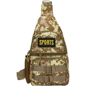 Multi-pocket Camouflage Chest Bag Large-capacity for Outdoor Camping Hiking in Kuwait