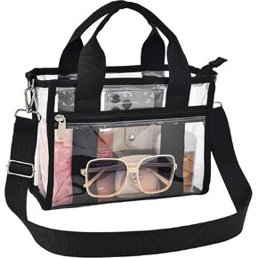 USPECLARE Clear Bag for Stadium Events Clear Sports Fan Messenger Bag Purse for Concert Festivel Outdoor Events in Kuwait