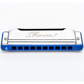 مفتاح هارمونيكا البلوز المحسن من EAST TOP، جهاز الفم الموسيقي الاحترافي 10 فتحات 20 نغمة T009 2.0 لجميع اللاعبين في المستويات in Kuwait