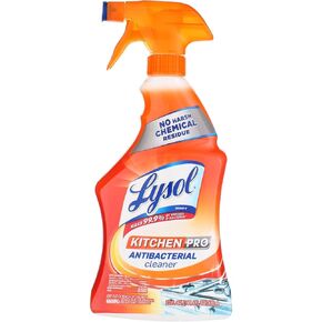 Lysol Kitchen Pro Antibacterial Cleaner Trigger, 22 Fl Oz (Pack of 2) in Kuwait