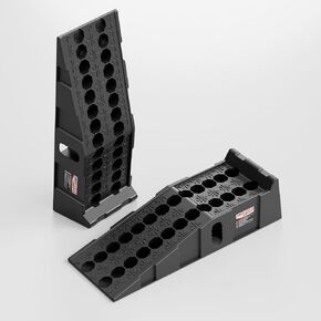 Car Ramps for Oil Changes and Vehicle Lift, 7.1 Inch Lift, 11.1 Inch Wide Tire Heavy Duty Ramps for SUV & Truck, 16,000 lbs Capacity, 2pcs in Kuwait