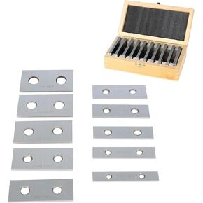 10 Pair 1/8 × 3" Precision Parallel Set Hardened Steel in Compatible with CASE Steel in Kuwait