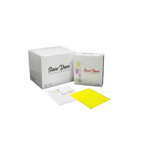 Vanilla 48 Count SancDam Ultra-Thin 0.07mm Oral Sex Dams Membrane, Men and Women Giving Each Other Oral Sex, Cunnilingus Prop SM Fellatio, Oral Dams Covering for Lesbian Or Couples Sex (Dental Dams) in Kuwait