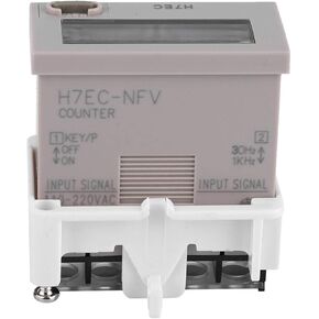 عداد رقمي LCD، H7EC-NFV AC 110-220 فولت عداد كهربائي رقمي مع شاشة LCD مكونة من 8 أرقام in Kuwait