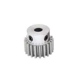 Steel Heavy Duty Motor Pinion Gear 1M18T Spur Gear Bore Size 6/8 10 Mm Mini Motor Low Carbon Steel Material Metal for(6mm) in Saudi Arabia