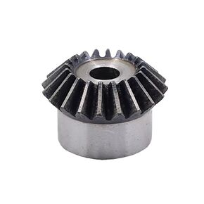 ترس ترس محرك فولاذي شديد التحمل 15-40 ترس مشطوف الأسنان 1:1 0.5/1/1.5 وحدة 90 درجة 45# فتحة عملية نقل الطاقة الميكانيكية الفولاذية (1 متر 25 أسنان) in Kuwait