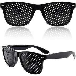 2 Pcs Adjustment Glasses, Help Eye Training And Concentration, Light and Comfortable Frame, Lightweight Frame for Eye Training Focus for Daily Use and Relaxation in Kuwait