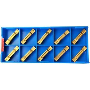 MGMN400-M NC3030 إدراجات قابلة للفهرسة من الكربيد بعرض قطع 4 مم لتصنيع الأجزاء الفولاذية، عبوة من 10 قطع in Kuwait