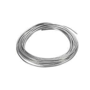 Zinc Wire High Purity Metallic for Electroplating Science Experiments, Element Collection and Industrial Use 1000mm-6mm in Kuwait