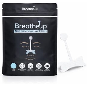 Next Generation Nasal Strips, Soft-Flex Material, Water Resistant, Drug-Free, 30 Count (Clear Color Strips) in Saudi Arabia