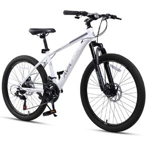 AVASTA Thrax 24 26 27.5 inch Mountain Bike with 21-Speed，High Tensile Steel Frame, Dual Disc Brake, Comfortable Saddle,Multiple Colors in Kuwait