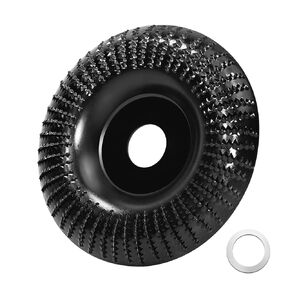 4pack Wood Carving Disc Set for 4-4.5 Inch Angle Grinder with 5/8 Arbor - Grinding Wheel Shaping Disc for Wood Cutting and Shaping - Woodworking Attachment (4) in Kuwait
