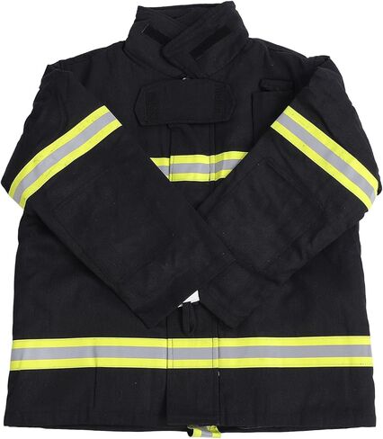 Garosa Mystical/Fantasy Retardant Suit, 4 Layer Insulation for Heat Protection and High Visibility, Fire Jacket and Pants for Industrial Workers (L) in Saudi Arabia