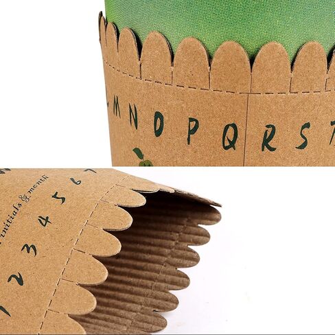 Yes!Fresh Eco-ID Sleeve - Unique Paper Cup Sleeves for Easy Cup Identification, Compatible with 12oz, 16oz, and 20oz Paper Cups, Reduces Waste for Parties, Gatherings, and Events (100 Pack) in Kuwait