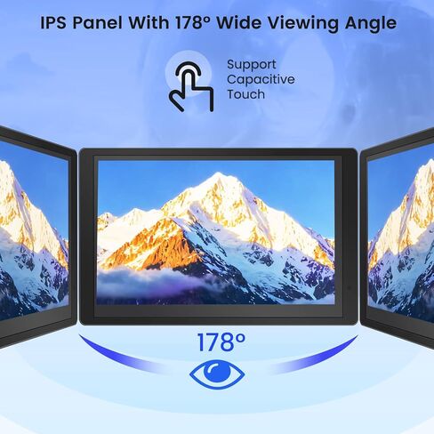 شاشة ELECROW ESP32 مقاس 800×480، شاشة لمس HMI متقدمة ESP32 IPS مقاس 5 بوصات مع حافظة أكريليك، تدعم تفاعل الكلام AI، معالج ثنائي النواة 32 بت LX7، حتى 240 ميجا هرتز، متوافق مع Arduino، ESP-IDF in Kuwait