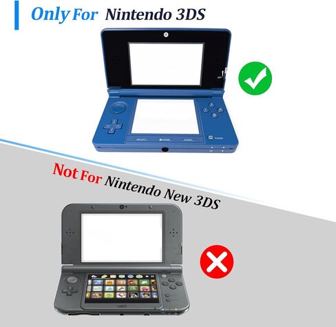 YWLRONG for Nintendo 3DS Bottom LCD Display and Touch Screen Replacement for Nintendo 3DS Screen Digitizer Glass Repair Assembly Accessories Part with Repair Tools in Kuwait