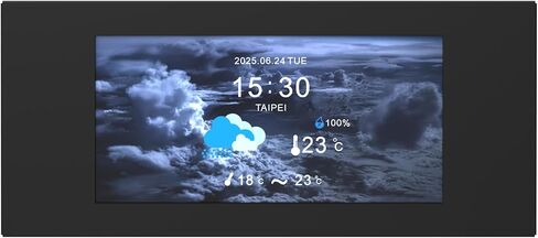 Thermaltake View 600 TG 6.0 Inch LCD Screen Panel Kit; LCD and Panel; 1480x720p; TTRGBPlus 3.0 Supported; Type-C to USB (9-Pin); in Saudi Arabia